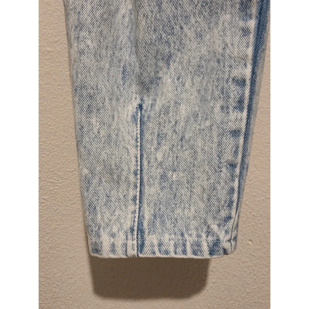 Vintage St Tropez Acid Wash High Waist Pleated Mom Jeans Size 10 Made in USA 23